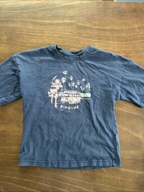 Ripzone Boys' Navy Surf Graphic Tee